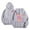 Gray, variant on TFEOQRY Hooded Sweatshirts for Women Loose Personalized Print Design Pullover Long Sleeve Hooded Tops Sweatshirt Blue