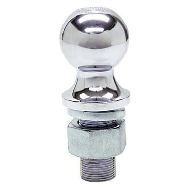 2.31 x 1.25 x 2.75 in. Chrome Hitch Ball