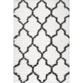 thumbnail image 6 of JONATHAN Y ALASKA SHAG 4 x 6 Area Rug, Marrakesh Trellis - Ivory/Charcoal, ALA100A-4, 6 of 6