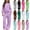 Purple, variant on Fancifize 2 Piece Sweatsuit Set for Girls, Teens Fleece Hoodies with Pockets and Wide Leg Sweatpants, Fall Bow Print Tracksuit