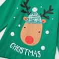 thumbnail image 6 of WIBACKER Kids Baby Boys' Girls' Christmas Pajamas Tee and Pant 2-Piece PJ Set Toddler Sleepwear, 6 of 8