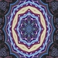 thumbnail image 1 of Ahgly Company Machine Washable Indoor Square Transitional Dark Purple Area Rugs, 6' Square, 1 of 7