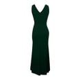 thumbnail image 3 of Afdoent Womens Dresses Elegant Off Shoulder Sleeveless Two Piece Bodycon V Neck Long Dress For Evening Party Formal Occasion Formal Party Evening Dress, 3 of 3