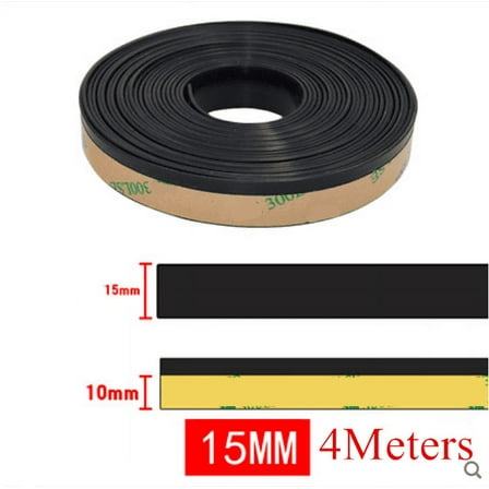 Furulu 4M Car Front & Rear Side Window Glass Windshield Sealed Strips Rubber Waterproof