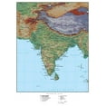 thumbnail image 2 of Map India Wall Mural Decal Sticker, Wallmonkeys Peel & Stick Vinyl Graphic (18 in H x 13 in W), 2 of 4