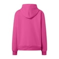 thumbnail image 6 of Xudanell Womens Hoodie Cowl Neck Long Sleeve Sweatshirts Fashion Pullover with Drawstring Teen Girls Clothes Hot Pink L, 6 of 6