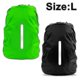 thumbnail image 2 of Paquete de 2 fundas impermeables para mochila, funda reflectante para mochila contra la lluvia, antipolvo, antirrobo, ciclismo, senderismo, acampada, viajes y actividades al aire libre, L, 2 of 5