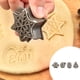 thumbnail image 1 of Decoraciones navideñas, adornos navideños, galletas navideñas, moldes para pasteles, juego de 4 moldes para galletas, moldes para hornear galletas, herramientas para voltear pasteles, moldes para tart, 1 of 6