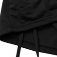 thumbnail image 4 of Prolriy Gym Shorts Women, High Waisted Loose and Casual Black Drawstring Sporty Shorts Summer Korean Style Wide Leg Pants Suitable for Wearing Outside Women's Shorts Black L, 4 of 7