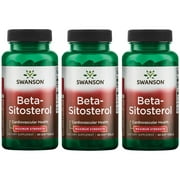 Swanson Beta-Sitosterol - Maximum Strength 160 mg 60 Sgels 3 Pack