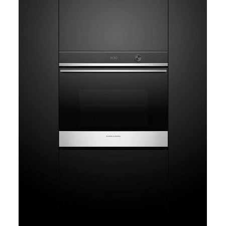 Fisher & Paykel - Contemporary 30" Built-In Single Electric Convection Oven - Stainless steel