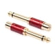 thumbnail image 3 of Conector REXUS Convertidor de adaptador de audio hembra de 6,35 mm macho mono a RCA (rojo) Likrtyny Para estrenar, 3 of 6