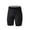 Black #9, variant on Mens Compression Shorts Quick Dry Sports Tights Elastic Breathable Base Layer Shorts for Running, Workout, Training Black XL