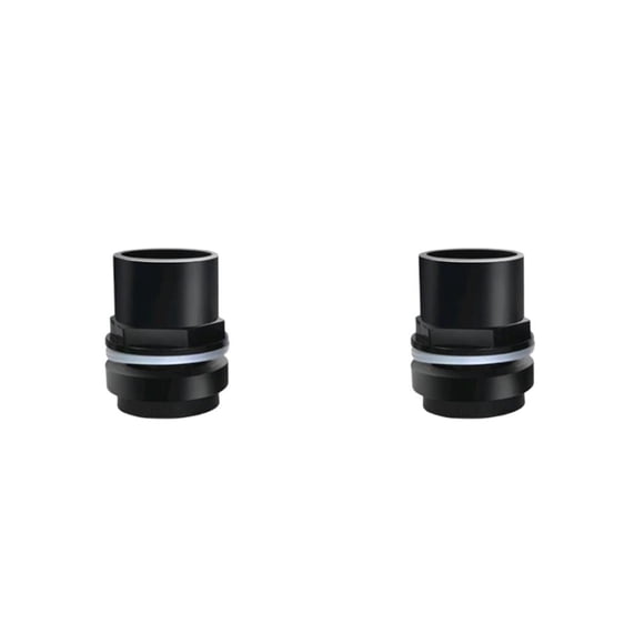 Conector de manguera recta Greeniant para junta de tubería de agua de acuario 50 mm 2piezas
