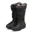 thumbnail image 5 of Nature Breeze DF72 Women Nylon Fur Trimmed Quilted Lace Up Winter Boot, 5 of 5