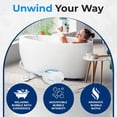 thumbnail image 3 of Serene Life Waterproof Tub Massaging Bubble Mat - Full Body Bubbling Bath Thermal Massager Machine, Electric Bathtub Massage Spa with Heat, Motorized Air Pump, Non-Slip, Aroma Clip for Ess, 3 of 4