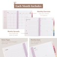 thumbnail image 4 of Rileys & Co Planner 2025-2026 Academic Year, 12-month Classic Weekly Planner (8 x 6 inch, Pink), 4 of 5