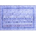 thumbnail image 1 of Ahgly Company Indoor Rectangle Abstract Blue Contemporary Area Rugs, 7' x 9', 1 of 4