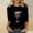Black(New 85), variant on Aloohaidyvio Christmas Merry Shirts for Women 3/4 Sleeve Plaid Xmas Trees Graphic Shirt Blouse Tee Tops