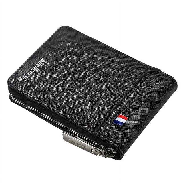Bolso de tarjeta de órgano para hombre, bolso de moda con cremallera, monedero con múltiples tarjetas