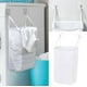 thumbnail image 2 of Cesta plegable de plástico para ropa sucia, pequeña, con asa; cesta alta plegable para guardar la ropa, ideal para residencias de estudiantes, 2 of 8