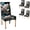 Chair Cover-1, variant on Dining Room Chair Covers Set of 4,Tulips Branches Leaves Stretch Parsons Chair Slipcovers Universal Removable Washable Chair Seat Covers Protector for Dining Room Kitchen Hoteland Party