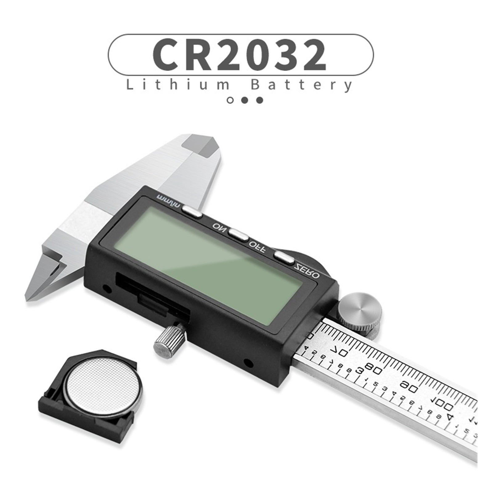 150MM 200MM 300MM Digital Caliper Large LCD Screen Caliper Metal Vernier Digit Caliper Gauge Measurement Tool