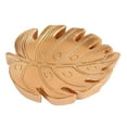 thumbnail image 3 of Bandeja Decorativa de Resina Adornada para Joyería jinwen Organizador de Maquillaje Monstera de Oro, 3 of 5