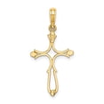 thumbnail image 4 of FJC Finejewelers 14k Yellow Gold Cross with Round Tips Charm, 4 of 4