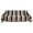 Black, variant on CJC Chenille Stripe Sofa Cover for Pet, 320GSM Tassel Edge Couch Cover Furniture Protector, Universal Couch Cover for Living Room Couch, Loveseat, Sectional (Grey, 71'' x 134'')