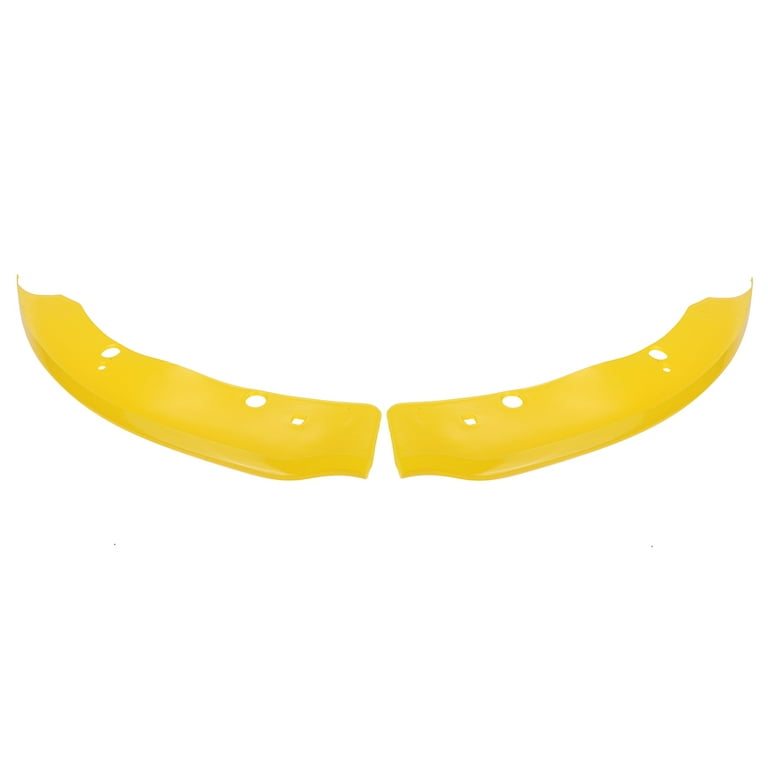 For Dodge Charger SRT Scat Pack 2015-2019 Front Bumper Lip Splitter  Protector, Yellow, Great quality and great Fitment 