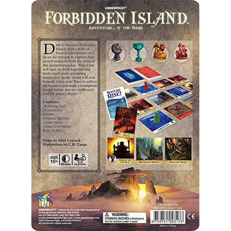 Forbidden Island - The Cooperative Strategy Survival Island Board Game 