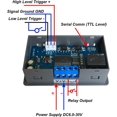 thumbnail image 3 of HUGFEGWE 1 Channel Relay Module Delay Power Off Trigger Cycle Timer 6‑30V, Compact and Practical, Simple Button Operation CJB91-111553, 3 of 9
