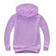 thumbnail image 2 of LIUYUNNN Toddler Boys Hoodie Pullover Purple Hoodies Long Sleeve Hooded Sweatshirt Top Winter Clothes Little Girl Clothes 2-3 Years Boys Girls Fall Outfits, 2 of 2