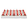 thumbnail image 4 of 35pcs Red Switches, Pre-lubricated, 3-Pin, Linear, RGB SMD Switches, Compatible with Cherry MX Switches for Mechanical Keyboards, 4 of 5