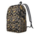 thumbnail image 2 of Construction Vehicles Pattern Backpack for School,Schoolbag with Adjustable Shoulder Straps & Padded Back,15.7"x11.8"x5.5", 2 of 5
