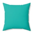 thumbnail image 5 of tan and turquoise southwestern square pillow, living room pillow, bedroom pillow, throw pillow, pillows, accent pillow, 5 of 9