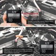 thumbnail image 4 of Digital Chainsaw Tachometer Small Engine Tachometer Digital Display Pulse Speedometer Motorcycle Electronic Tachometer, 4 of 5