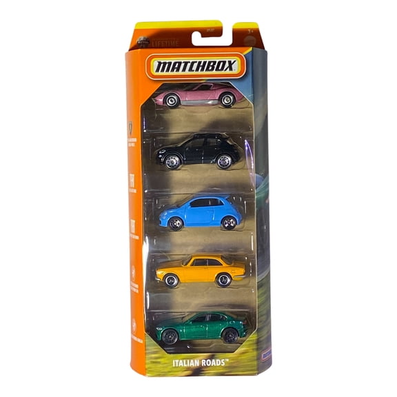 Matchbox 5 Packs - Italian Roads