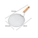 thumbnail image 3 of Pala para Pizza, Pizza de acero inoxidable, transferencia de pasteles de 10 pulgadas, pastel redondo, 3 of 4