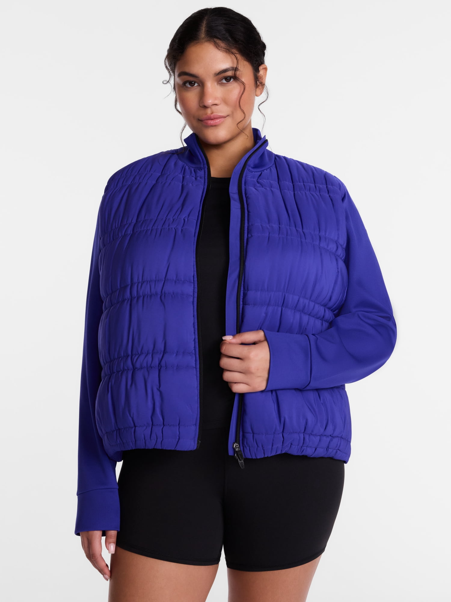 Avia Women's Hybrid Jacket with Long Sleeves, Sizes XS-XXXL