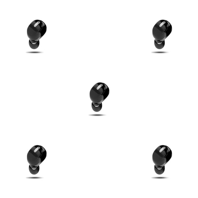 Methold Auricular de 1 pieza, conexión dual, reducción de ruido, compatible con Bluetooth, para interiores y exteriores, paquete de bolsillo negro Type2 NO2