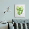 thumbnail image 2 of Stupell Industries Monstera Leaf Tropical Plant Over White Canvas Wall Art, 24 x 30, Design by Melissa Hyatt LLC, 2 of 6