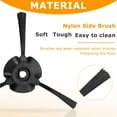 thumbnail image 4 of 8 Pack Side Brushes Replacement for Shark Matrix Robot Vacuum RV2310, RV2310AE, AV2310, AV2310AE, RV2300, RV2300S, RV2320S, UR2350AE Vacuum Cleaner, 4 of 9