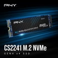 thumbnail image 2 of PNY CS2241 2TB Gen4 x4 PCIe NVMe M.2 2280 Internal SSD – Up to 5,000/4,200 MB/s – M280CS2241-2TB-RB, 2 of 8