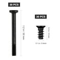 thumbnail image 3 of CIMAXIC 60pcs Computer Cooling Fan Mount Screws Case Fan Long Short Screws Set,1.26"X0.24"X0.24", 3 of 4