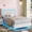 White, variant on 4 EVER WINNER Queen Floating Bed Frame with LED Lights, LED Upholstered Platform Bed Frame with Diamond Tufted Headboard, White LED Bed Frame for Bedroom, White