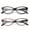 2 Packs- Black & Red Tortoise, variant on Newbee Fashion Cateye Clear Lens Glasses for Women Cat Eyes Frame with Spring Hinge