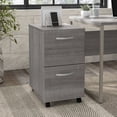 thumbnail image 7 of Hybrid 2 Drawer Mobile File Cabinet in Platinum Gray - Engineered Wood, 7 of 7