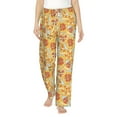 thumbnail image 2 of Lsque Cute Pizza In Various Print Women's Pajama Pants, Lounge Pant - Comfortable Home Wear,Elastic Waistband, Stylish Design-Large, 2 of 9